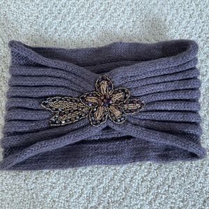 CC Purple Headband with Embellishment